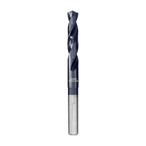 Image of HILPATY Cobalt Drill Bit 13.5mm, M35 HSS AlTiN Coating Reduced Shank Drill Bit for Metal, Stainless Steel, Aluminium, Alloy, Wood, Plastic, Non-Ferrous Etc.
