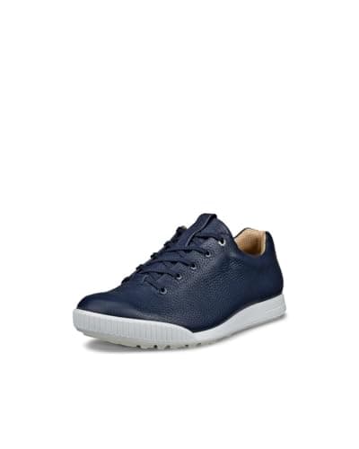 Image of ECCO Men's Street Retro Hybrid Waterproof Golf Shoe, Marine, 9/9.5 UK