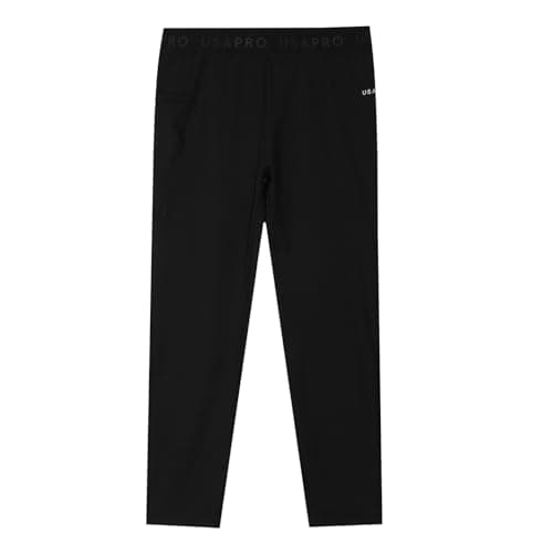 Image of USA Pro Girls Training Tights Junior Black 5-6 Years