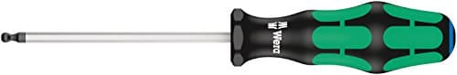 Image of Wera 05022810001 Ball end Screwdriver for Hexagon Socket Screws 352-4.0x100mm, 4.0 x 100 mm