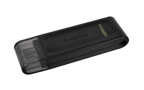 Image of Kingston DataTraveler 70 - DT70/128GB USB-C Flash Drive Black