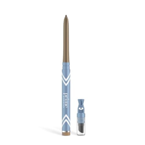 Image of Prime Prometics PrimeEyes Glide Eyeliner for Mature Women – Waterproof, Long-Stay and Mess-Proof – Gel Cream Texture, Discreet Sharpener and Effective Smudger (Golden Metallic)