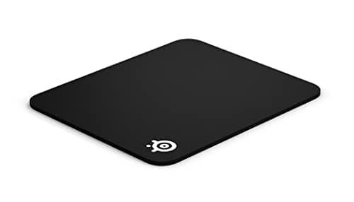 Image of SteelSeries QcK Heavy Cloth Gaming Mouse Pad - Extra Thick 6mm Non-Slip Base - Micro-Woven Surface - Optimized For Gaming Sensors - Size M - Black