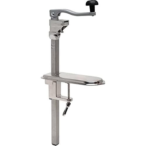 Image of Vogue Bench Can Opener 530 mm / 20 inch, Stainless Steel, Heavy Duty Tin Can Opener, Ultra-Sharp Blade, Attaches to Workbench CE038