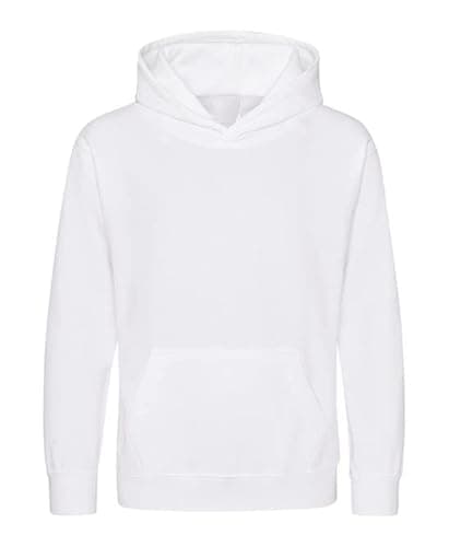 Image of COOZO Unisex Kids Hoodie - Arctic White - 1-2 Years