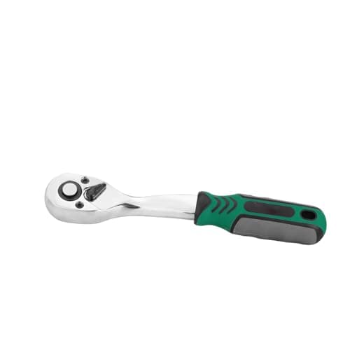 Image of Twilight Garage 3/8" Drive Ratchet Handle, 72-Teeth Quick-Released Reversible Socket Wrench Handle, Chrome Vanadium Steel, Auto Repair Tools