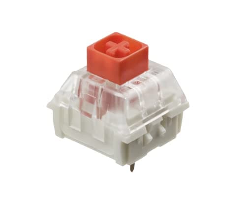 Image of Kailh Box Key Switches for Mechanical Gaming Keyboards | Plate Mounted (Kailh Box Red, 65 Pcs)