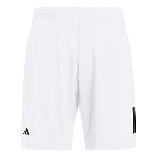 Image of adidas Men's Club Tennis Climacool 3-Stripes Shorts, White, M 7 inch