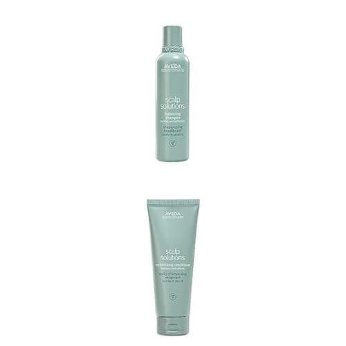 Image of Aveda Scalp Solutions Balancing Shampoo & Replenishing Conditioner Duo | Replenishes & Hydrates Hair & Scalp | for All Hair Types | 94%+ Naturally Derived*