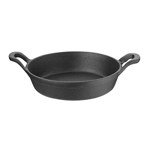 Image of Olympia Round Cast Iron Eared Dish Innovative Design with New Useful Features
