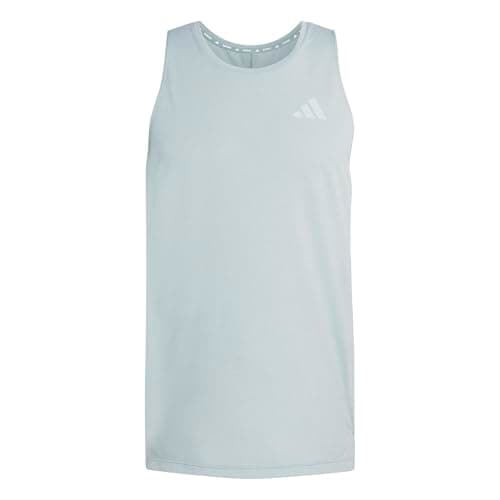 Image of adidas Men's ADI365 Running Climacool Iconic Tank, Wonder Sage, L