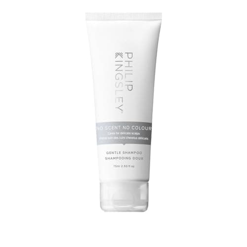 Image of Philip Kingsley | No Scent No Colour Shampoo | For Sensitive and Delicate Scalps | Sulfate-Free and Fragrance-Free | 75ml
