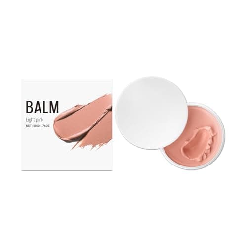 Image of Colour Wonder Lip and Cheek Balm, Buildable, Dewy Finish, Sunkissed Nude, Cream Blush for Cheeks, Makeup Cream Blusher for All Skin Types (C)