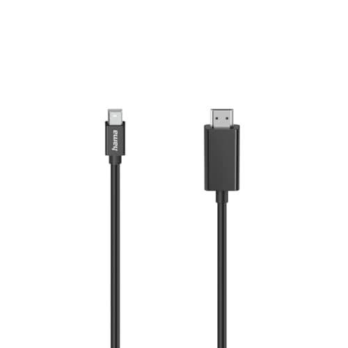 Image of Hama Video Cable, Mini-DP Plug - HDMI™ Plug, Ultra-HD 4K, 1.50m