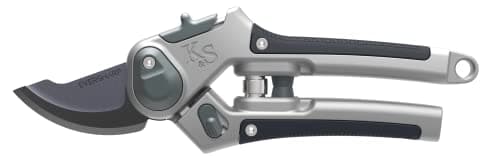 Image of Kent & Stowe Bypass Lite Secateurs - Carbon Steel Blades with Patented Eversharp Technology - Fresh Wood Cutting Tool - 10 Year Warranty