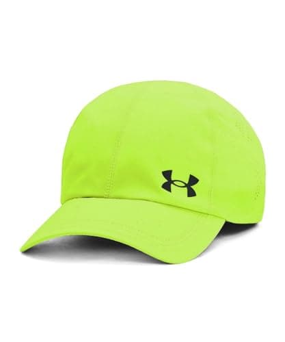 Image of Under Armour Mens M Iso Chill Launch Adj Baseball Cap Yellow Mens