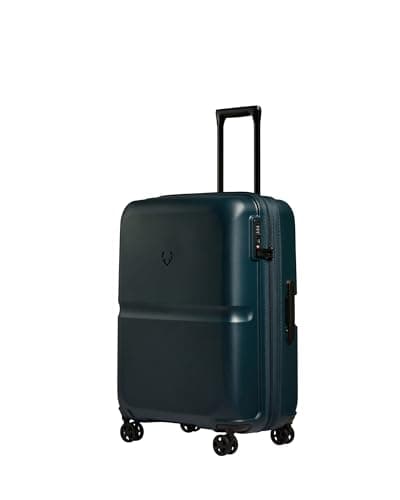 Image of ANTLER - Single Stripe Hard Shell Medium Suitcase - Durable, Lightweight & Expandable, 4 Spinner Wheels - Adjustable Handle, TSA Lock, 68cm - Indigo