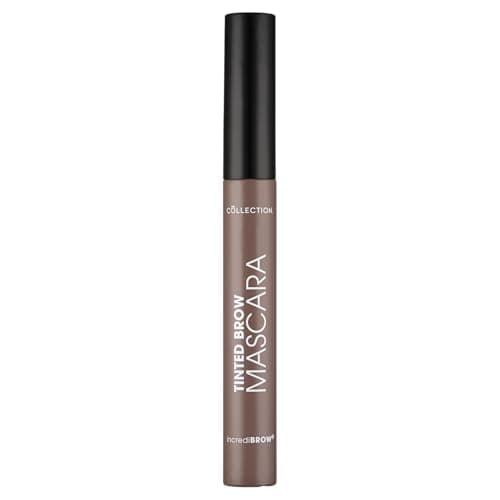 Image of Collection Cosmetics, Incredibrow Tinted Mascara, Fast Drying Formula, 8ml, Brunette