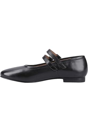 Image of Hush Puppies Female Nancy Mary Jane Ballet, Black, 6