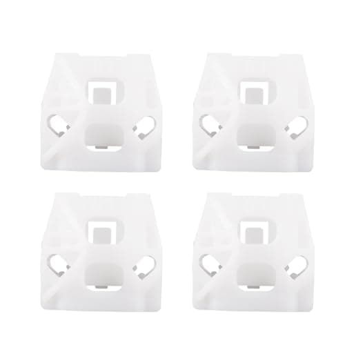 Image of Alide 4PCS Window Regulator Clips, 1J3837461, 1J4837462 Compatible with Golf MK4, Polo, Left and Right Side Window Regulator Repair Kit