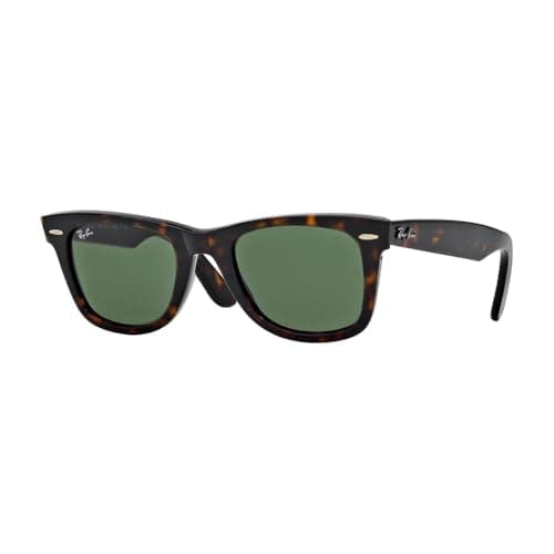 Image of Ray-Ban Wayfarer RB2140 902 50 Havana Brown Green