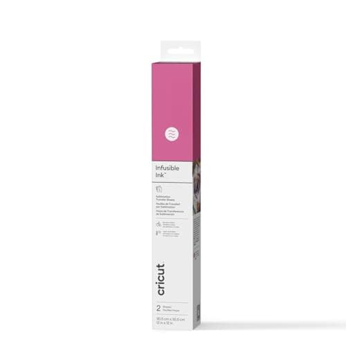 Image of Cricut Infisible Ink Transfer Sheets - 0.3m/1ft - Party Pink