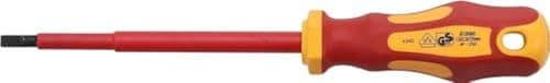 Image of BGS 4940 | VDE Screwdriver | Slot SL 5.5 mm | Blade Length 125 mm