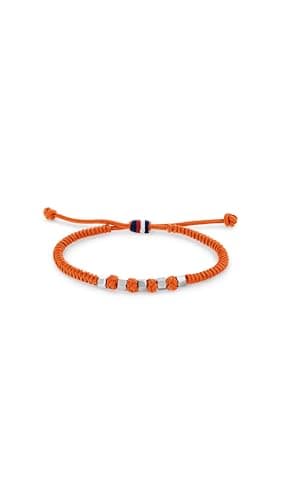 Image of Tommy Hilfiger Jewelry Men's Nylon Bracelet Orange - 2790679