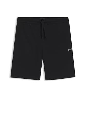 Image of BOSS Mens Waffle Shorts Black XL