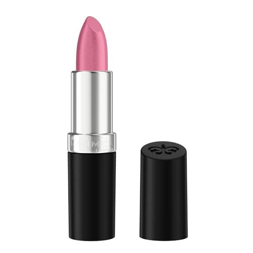 Image of Rimmel Lasting Finish Lipstick 300 Pinch Me Pink, Creamy Satin Finish, Long Lasting 8 HR Wear, Comfortable Formula, Rich Pigment
