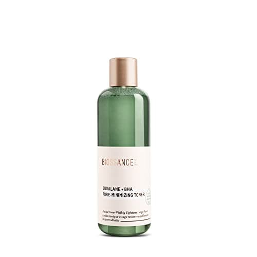 Image of Biossance Squalane + BHA Pore Minimizing Toner - Hydrating & Gentle Exfoliating Facial Toner for Smooth Skin - Reduces Pores & Moisturizes - Natural BHA & Squalane for Daily Use, 4.5 fl oz