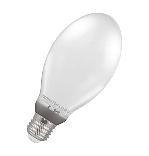 Image of Crompton Lamps HID Internal Ignitor Elliptical 70W ES-E27 Son-E 2000K Orange-Amber Diffused 5900lm ES Screw E27 Metal Halide Light Bulb