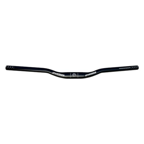 Image of UPANBIKE Mountain Bike & Road Bicycle Handlebar, 25.4mm*600mm/31.8mm*620mm Flat Bar Riser Bar, Aluminium, Black