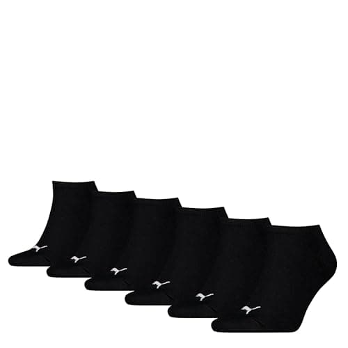 Image of PUMA Unisex Plain Sneakers, Black New, 9-11 UK