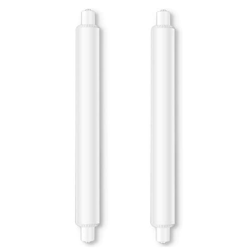 Image of 1 Pack 6W S15s LED Light Bulbs 284mm, Natural White 4000K LED S15 Strip Tube Light Bulb 60W S15 Shaver Bulb Replacement, T25 Tubular Lamp for Mirror,Non-Dimmable,Warm White,Pack of 2