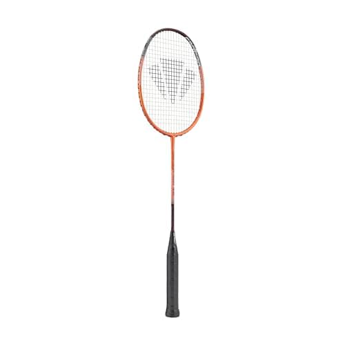 Image of Carlton Drivespeed Graphite Badminton Racket - perfect for advanced and club players, Orange