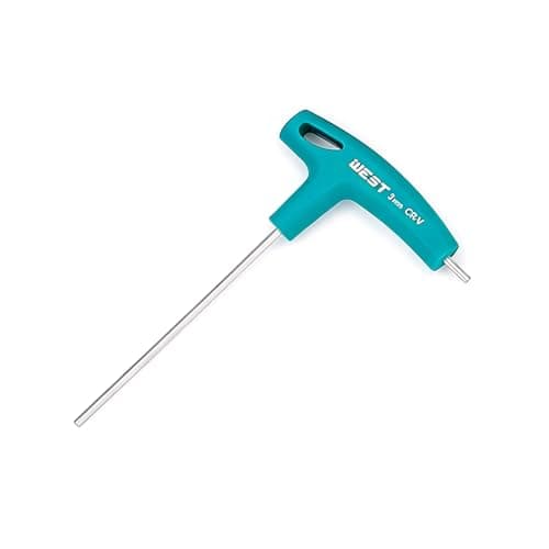 Image of Kesiku T Handle Metric Allen Keys, 3mm Long Arm Alan Key, T Bar Dual End Hex Key CR-V Wrench Spanner with Size Markings for Home Repair Maintenance DIY, 1pc
