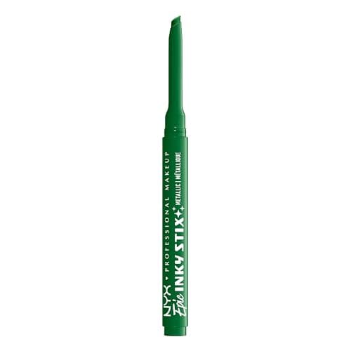 Image of NYX Professional Makeup Epic Eyeliner, Inky Stix, Cream Gel Eyeliner, lasts up to 24 hours, Waterproof, Precise Slanted Tip, Long Lasting & Easy Application, Shade: Electric Emerald