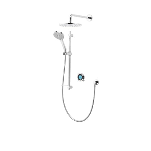 Image of Aqualisa OPQ.A1.BV.DVFW.23 Optic Q Smart Shower Concealed with Adjustable and Wall Fixed Heads - for HP/Combi Systems