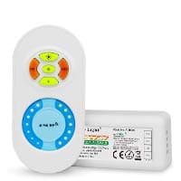 Image of LIGHTEU, Milight Miboxer 2.4G Dual White LED Strip RF Wireless Remote+Controller Receiver DC12-24V 10A, fut022