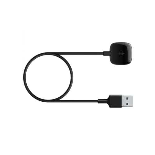 Image of Fitbit FB174RCC Sense/Versa 3 Health and Fitness Watch Fast Charging Cable Black
