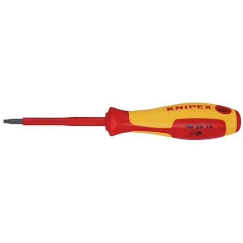 Image of KNIPEX 98 26 15 VDE Insulated Torx® Screwdriver TX15 x 80mm