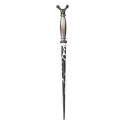 Image of The Noble Collection - Professor Horace Slughorn Character Wand - 13.7in (35cm) Harry Potter Wand With Name Tag - Harry Potter Film Set Movie Props Wands