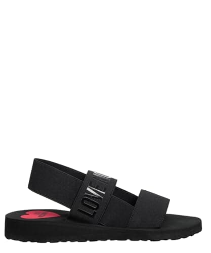 Image of Love Moschino Women's ja16033g0i Sandal, Black, 3 UK