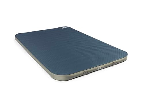 Image of Vango Arcadia Self Inflating Sleeping Mat – Inflatable Camping Mattress with Cyclone Valve, Ultra Comfortable Core Cut Foam & Non-Slip Base (Double (7.5cm Thickness))