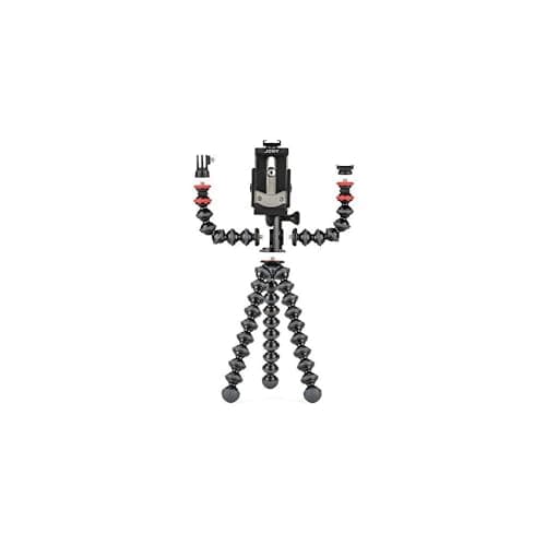 Image of Joby JB01533-BWW, GorillaPod Mobile Rig, Tripod for Vlogging, Smartphone, iPhone with or without Case, Microphone, Lights, YouTube Video