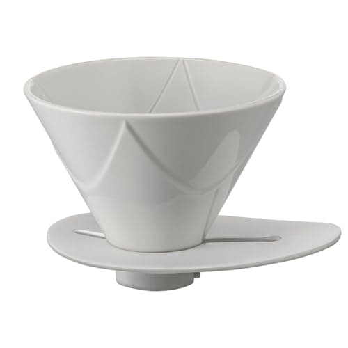 Image of Hario V60 Mugen Coffee Dripper, Size 02, White
