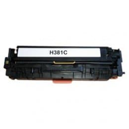 Image of Alpa-Cartridge CF381A "Remanufactured" Laser Toner Cartridge for Hewlett Packard CF381A - Cyan