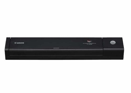 Image of Canon imageFORMULA P-208II Portable Scanner | Double-sided Scanning | USB Powered for Home, Office or when Mobile | 10 Sheet Feeder | Driverless Scanning with Canon CaptureOnTouch Lite Software