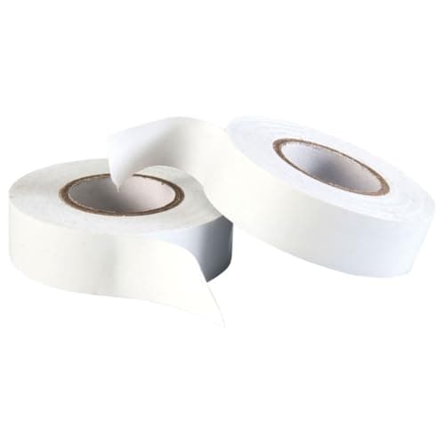 Image of Gocableties White Electrical Tape, 19mm x 20m, Strong Self-Adhesive PVC Insulation Tape for Insulating, Repairing and Protecting Electrical Wires, 2 Rolls